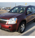 chevrolet equinox 2009 dk  red suv ls gasoline 6 cylinders all whee drive automatic 77037