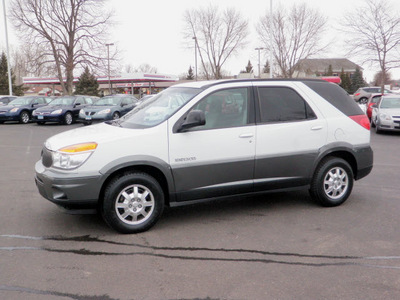 buick rendezvous 2003 white suv cx gasoline 6 cylinders all whee drive automatic 55124