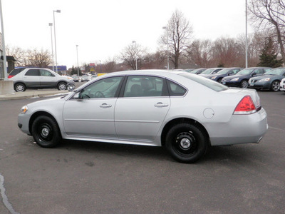 chevrolet impala 2011 silver sedan police flex fuel 6 cylinders front wheel drive automatic 55124