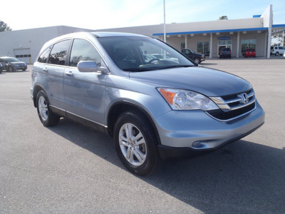 honda cr v 2010 blue suv ex l gasoline 4 cylinders all whee drive automatic 28557