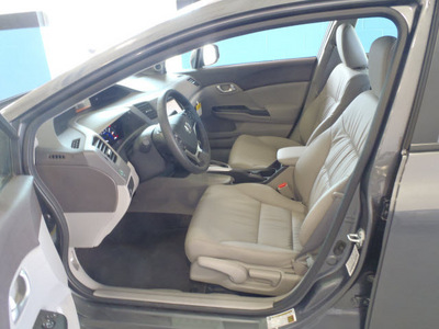 honda civic 2012 gray sedan ex l w navi gasoline 4 cylinders front wheel drive automatic 28557