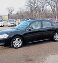 chevrolet impala 2011 black sedan lt flex fuel 6 cylinders front wheel drive automatic 55318