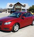 chevrolet cruze 2011 red sedan lt gasoline 4 cylinders front wheel drive automatic 76087