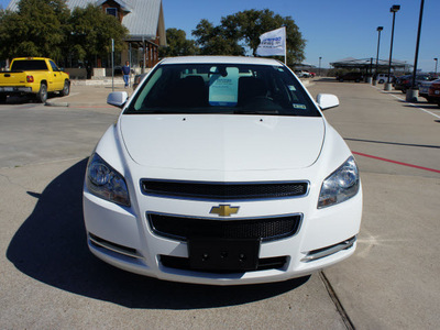 chevrolet malibu 2012 white sedan lt flex fuel 4 cylinders front wheel drive automatic 76087