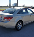 chevrolet cruze 2011 tan sedan lt gasoline 4 cylinders front wheel drive automatic 76087