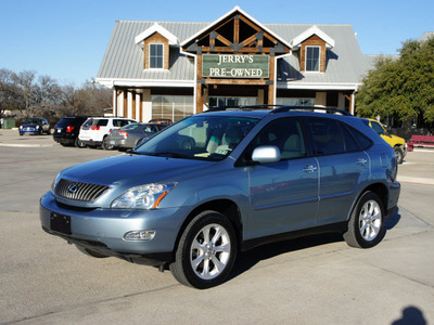 lexus rx 350 2008 blue suv gasoline 6 cylinders front wheel drive automatic 76087