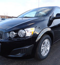 chevrolet sonic 2012 black hatchback lt gasoline 4 cylinders front wheel drive 6 speed manual 60007