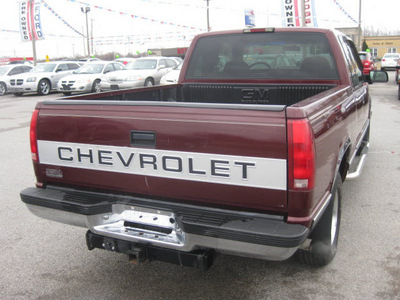 chevrolet c k 1500 series 1997 red pickup truck c1500 cheyenne gasoline v8 rear wheel drive automatic 62863