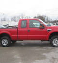 ford f 250 super duty 2009 red xl gasoline 8 cylinders 4 wheel drive automatic 62863