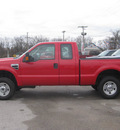 ford f 250 super duty 2009 red xl gasoline 8 cylinders 4 wheel drive automatic 62863