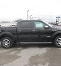 ford f 150 2012 black lariat gasoline 6 cylinders 4 wheel drive 6 speed automatic 62863