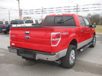ford f 150 2012 red xlt gasoline 6 cylinders 4 wheel drive 6 speed automatic 62863