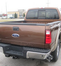 ford f 250 super duty 2012 brown lariat biodiesel 8 cylinders 4 wheel drive 6 speed automatic 62863