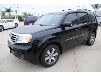 honda pilot 2012 black suv touring gasoline 6 cylinders 4 wheel drive automatic with overdrive 77065