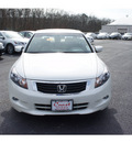 honda accord 2009 white diamond sedan ex l v6 gasoline 6 cylinders front wheel drive automatic 08750