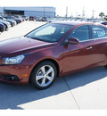 chevrolet cruze 2012 brown sedan gasoline 4 cylinders front wheel drive not specified 77090