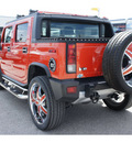 hummer h2 sut 2008 orange gasoline 8 cylinders 4 wheel drive 6 speed automatic 77388