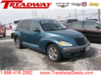 chrysler pt cruiser 2001 blue wagon touring gasoline 4 cylinders front wheel drive automatic with overdrive 45840