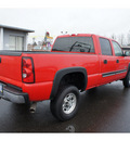 chevrolet silverado 2500hd 2006 red lt1 gasoline 8 cylinders 4 wheel drive automatic 98632