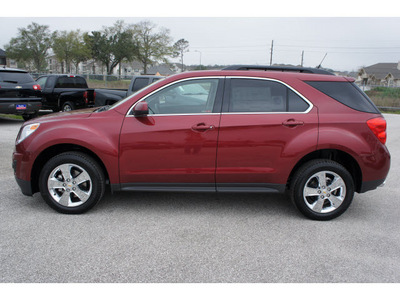 chevrolet equinox 2012 red suv flex fuel 6 cylinders front wheel drive 6 spd auto w od all star pkg texas 77090