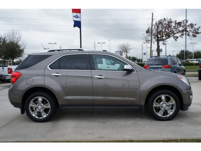 chevrolet equinox 2011 brown ltz gasoline 4 cylinders front wheel drive automatic 77090