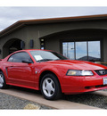 ford mustang 2004 red coupe gasoline 6 cylinders rear wheel drive 5 speed manual 99352