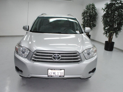 toyota highlander 2008 silver suv gasoline 6 cylinders front wheel drive automatic 91731