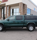 dodge dakota 2001 green slt gasoline 8 cylinders 4 wheel drive automatic with overdrive 80229