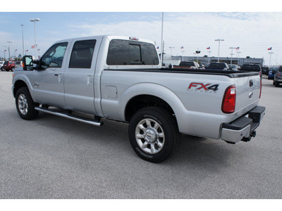 ford f 250 super duty 2012 silver lariat biodiesel 8 cylinders 4 wheel drive automatic with overdrive 77388