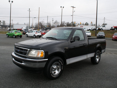 ford f 150 1997 black pickup truck xl gasoline v6 rear wheel drive automatic 27215