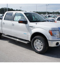 ford f 150 2012 white lariat gasoline 6 cylinders 4 wheel drive automatic 77388