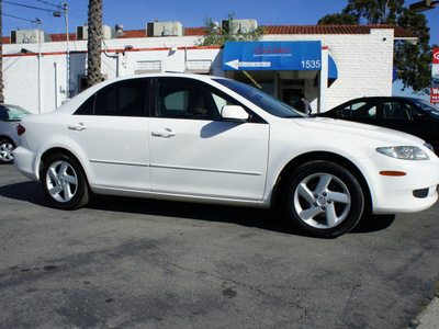 mazda mazda6 2004 white sedan i gasoline 4 cylinders dohc front wheel drive automatic 92882