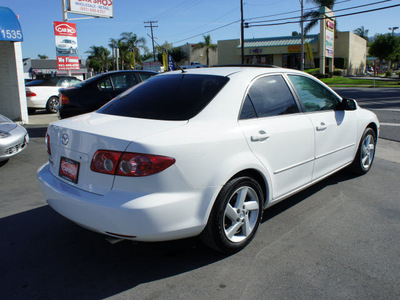 mazda mazda6 2004 white sedan i gasoline 4 cylinders dohc front wheel drive automatic 92882