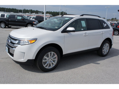 ford edge 2012 white sel gasoline 6 cylinders front wheel drive automatic 77388