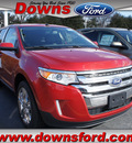 ford edge 2012 red sel gasoline 6 cylinders all whee drive automatic 08753