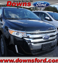 ford edge 2012 black sel gasoline 6 cylinders all whee drive automatic 08753