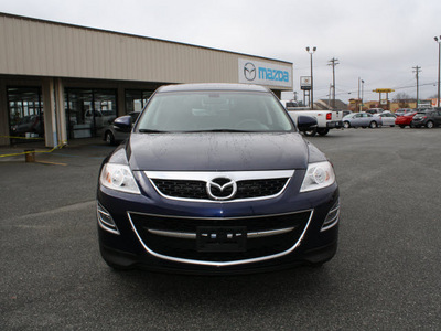 mazda cx 9 2010 dk  blue suv grand touring gasoline 6 cylinders front wheel drive automatic 27215