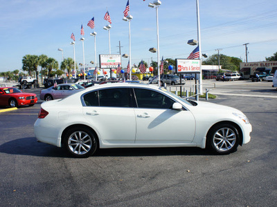 infiniti g35 2008 off white sedan gasoline 6 cylinders rear wheel drive automatic 33021