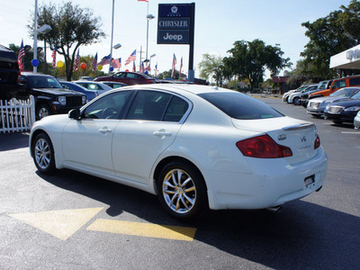 infiniti g35 2008 off white sedan gasoline 6 cylinders rear wheel drive automatic 33021