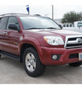 toyota 4runner 2007 maroon suv sr5 gasoline 6 cylinders 4 wheel drive automatic 77090