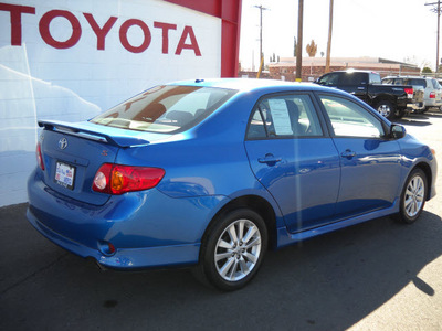 toyota corolla 2010 blue sedan gasoline 4 cylinders front wheel drive automatic 79925