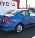 toyota corolla 2010 blue sedan gasoline 4 cylinders front wheel drive automatic 79925