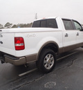 ford f 150 2005 white king ranch gasoline 8 cylinders 4 wheel drive automatic with overdrive 28557