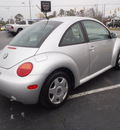 volkswagen new beetle 2001 silver coupe gls gasoline 4 cylinders front wheel drive automatic 28557