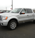 ford f 150 2010 silver platinum flex fuel 8 cylinders 4 wheel drive 6 speed automatic 56301