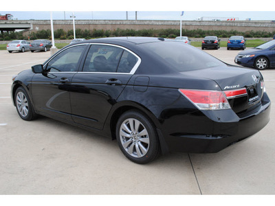 honda accord 2012 black sedan ex l w navi gasoline 4 cylinders front wheel drive automatic 77065