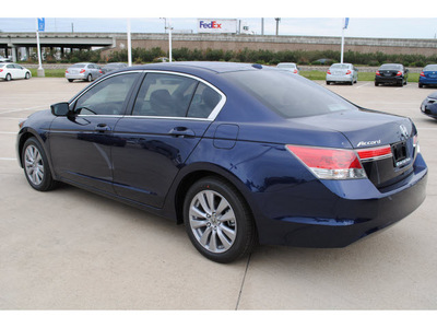 honda accord 2012 blue sedan ex l gasoline 4 cylinders front wheel drive automatic 77065