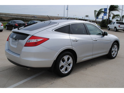 honda accord crosstour 2010 silver wagon ex l gasoline 6 cylinders front wheel drive automatic 77065