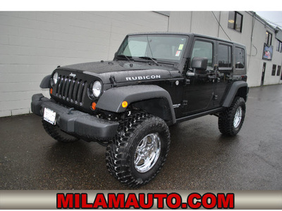 jeep wrangler unlimited 2008 black suv rubicon gasoline 6 cylinders 4 wheel drive automatic 98371