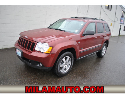 jeep grand cherokee 2008 maroon suv laredo flex fuel 8 cylinders 4 wheel drive automatic 98371